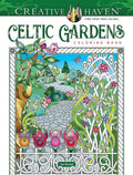 Creative Haven Celtic Gardens Coloring Book (Adult Coloring Books: World & Travel)