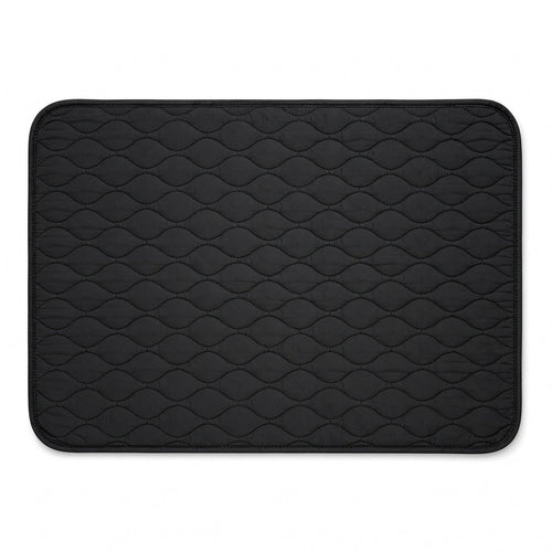 Changing Pad | Black Woobie Quilted